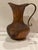 Metal Antique Hand-Hammered Copper Pitcher (Ewer) For Sale - Image 7 of 8
