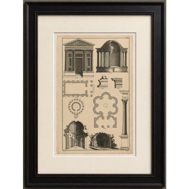 Montfaucon, Architecture Engraving, 1721, Paper For Sale - Image 3 of 9