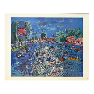 Dufy Colorplate 4 Cowes Regatta (After)
