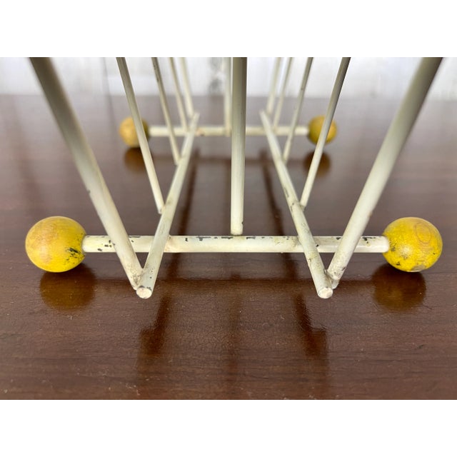 Wood Modernist Magazine Rack For Sale - Image 7 of 10