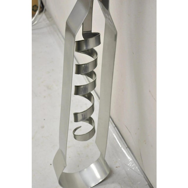 Oversized Modern Curtis Jere Style Pop Art 47" Can Opener Wall Art Sculpture For Sale - Image 4 of 12