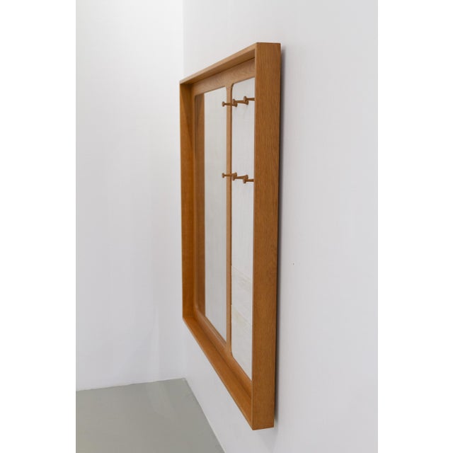 Danish Oak Model 600 Mirror from Aksel Kjersgaard, 1960s For Sale - Image 8 of 18