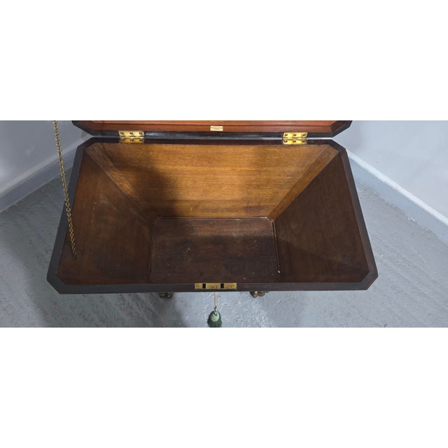 Brown Inlaid Mahogany Wine Cooler by Edwards and Roberts, 1800 For Sale - Image 8 of 18