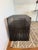 Vintage Side Table in Black Perforated Sheet Metal, 1980s For Sale - Image 3 of 8