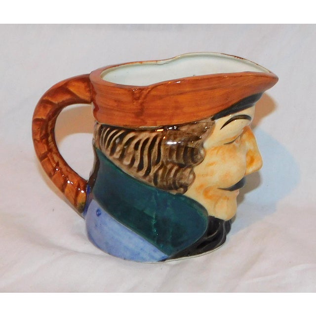 English Early 20th Century Mustachioed Toby Mug For Sale - Image 3 of 5