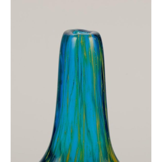 1970s Malta Art Glass Vase, 1970s For Sale - Image 5 of 10