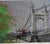 "Cezanne's Hammersmith Bridge" Artist's Proof Serigraph by Nevada Artist Richard Allen Wells 27.25"x22" Framed For Sale In Reno/Lake Tahoe - Image 6 of 11