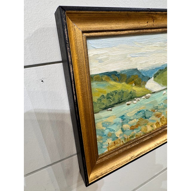 2020s Original Oil Painting of Sheep For Sale - Image 5 of 7