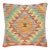 Rustic Turkish Darcel Hand Woven Kilim Throw Pillow For Sale