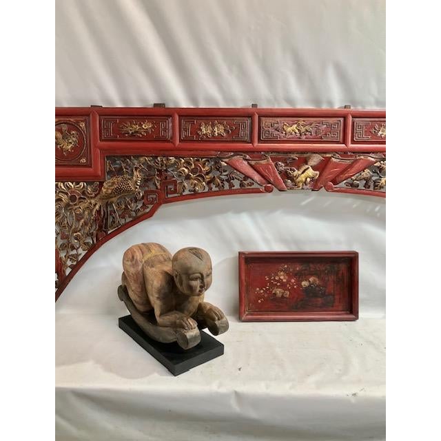 Arch Intricate Carved Large For Sale - Image 9 of 11