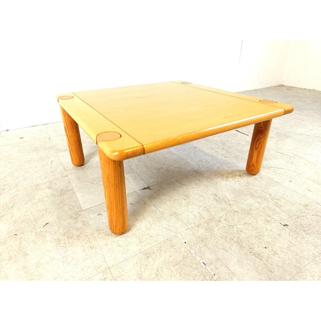 Mid-Century Wooden Coffee Table, 1970s For Sale - Image 4 of 8