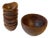 Modern Scandinavian Hand-Turned Teak Salad Bowls from Esa, 1960s, Set of 7 For Sale