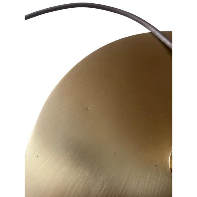 Vintage Brass Bankers Floor Lamp with Articulated Arm, 1960s For Sale - Image 17 of 18