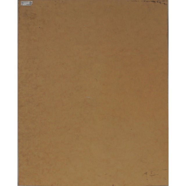 1950s Mid Century Bay Area Figurative Original Oil Painting -- Motherhood by Honora Berg For Sale - Image 5 of 5