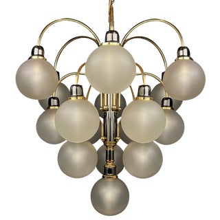 Modern Ball Chandelier from Orion, Austria, 1980s For Sale