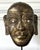 Metal Tibetan Gilt Copper Alloy Mask on Display Stand For Sale - Image 7 of 18
