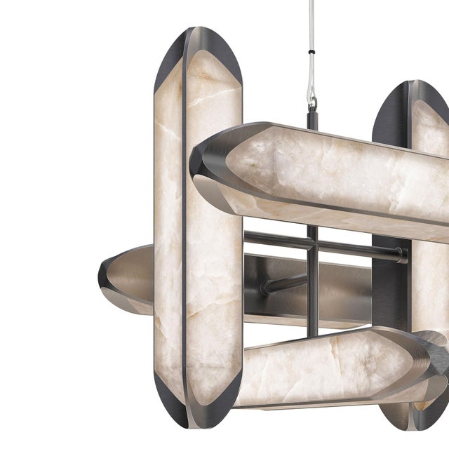 Not Yet Made - Made To Order Glacier Suspension Lamp by Porus Studio For Sale - Image 5 of 13