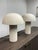 CB2 Studio Anansi for Cb2 Enoki Natural Dome Sandstone Table Lamps, Pair For Sale - Image 4 of 12