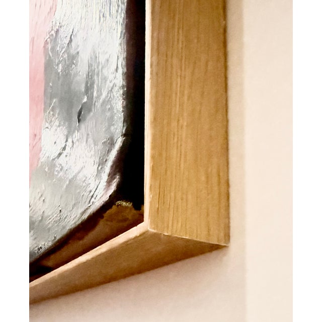2020s Original Abstract Expressionist Painting in Gallery Frame For Sale - Image 5 of 13