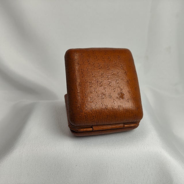 Brown Mid 20th Century Swiss Made Folding Alarm Clocks Swiza Coquet For Sale - Image 8 of 8