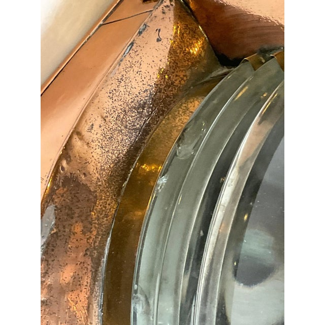 Brass Solid Copper French Ships Lantern For Sale - Image 8 of 11