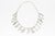 Southwestern Sterling Silver Figural Charm Necklace with 15 Figures, 925 An unusual sterling silver statement necklace...