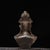Vintage Gilt Bronze Bodhisattva Head Bust / Guanyin Statue For Sale In Los Angeles - Image 6 of 9