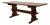 Mid-Century Scandinavian Modern Rustic Pine Trestle Dining Table, 1940s For Sale