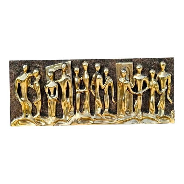 1960s Lovers Huge Brutalist Fiberglass Wall Sculpture Espada for Finesse Originals as Seen on Mad Men For Sale - Image 9 of 11