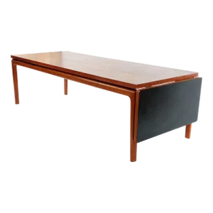 Peter Hvidt for France and Son Drop Leaf Teak Coffee Table