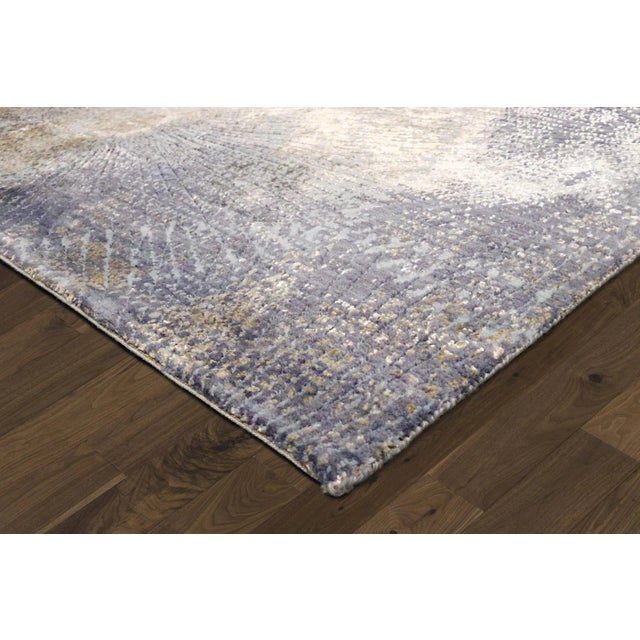 Pasargad Home Cosmo Multi Silk & Wool Area Rug- 8'11" X 12' 1" For Sale - Image 4 of 5