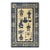 1920s Beige Geometric Chinese Baotou 100 Antiques Carpet 3'x 5' Wool Small Rug For Sale
