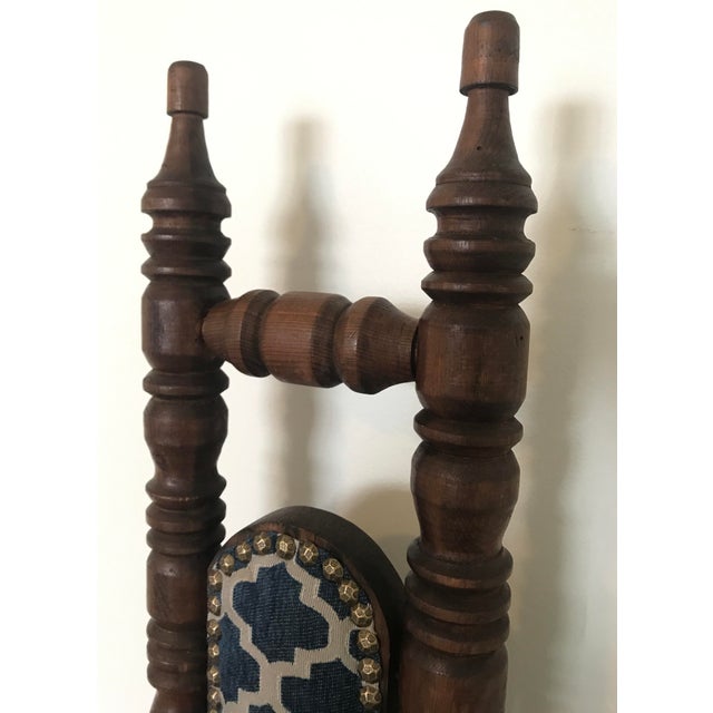 19th Century Jacobean High Back Mexican Prayer Chair Chairish