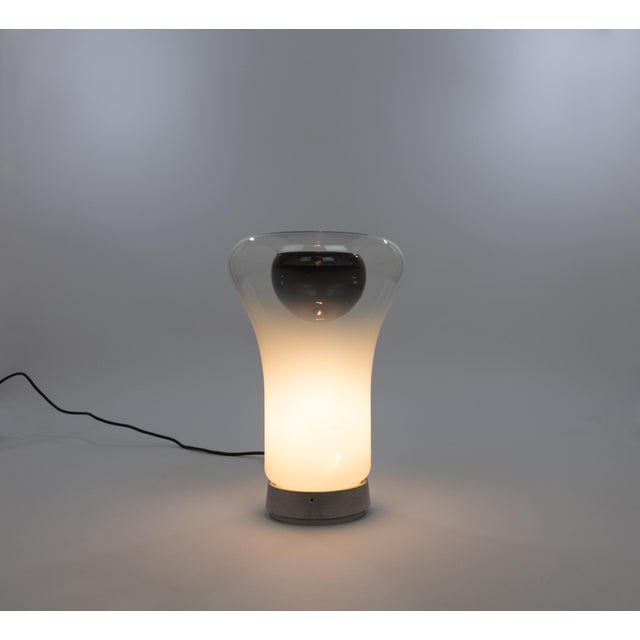 1960s Saffo Table Lamp by Angelo Mangiarotti for Artemide, 1960s For Sale - Image 5 of 8