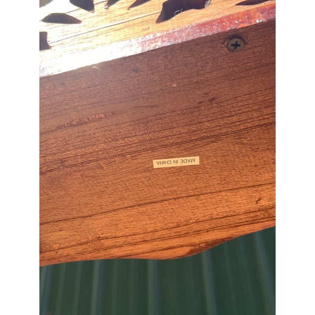 Auburn Vintage Regency Style Cherry Etegere or Tiered Shelf For Sale - Image 8 of 8