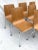 Mid 20th Century 1960s Industrial Molded Plywood Dining Chairs - Set of 8 For Sale - Image 5 of 7