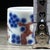 Chinese Blue & White Underglaze Red Porcelain Thumb Ring For Sale In Los Angeles - Image 6 of 9