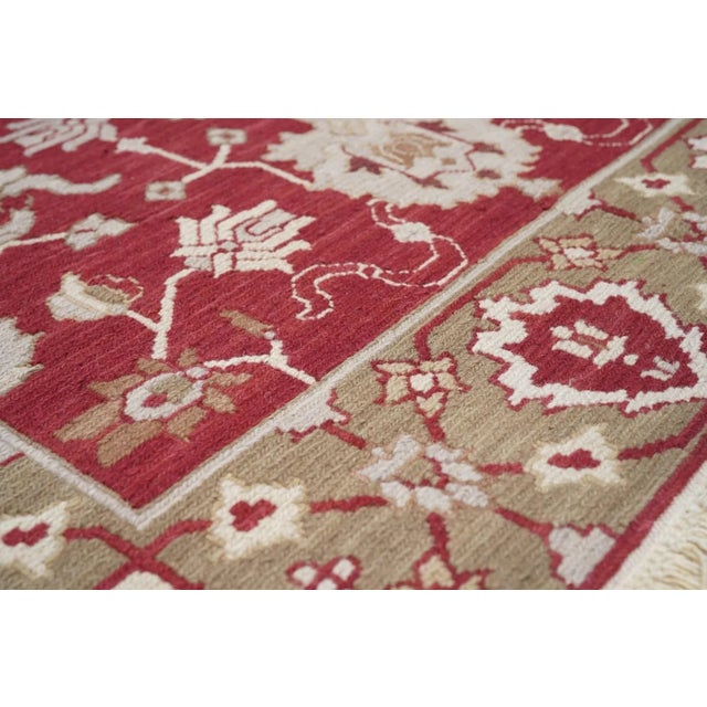 Sumak Rug 4'1'' X 6'1'' For Sale - Image 4 of 10