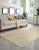 8x10 Ivory Hand-Knotted Wool Linear Maze Geometric Modern Carpet Rug For Sale - Image 10 of 10
