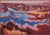 'Lake Powell #2' - Large Oil on Linen Landscape by Contemporary Expressionist, George Brinner For Sale - Image 4 of 4