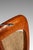 Single Danish Mid-Century Modern "Ingrid" Model Dining Chair in Teak & Original Fabric by Niels Koefoed, Denmark, C. 1960s For Sale - Image 16 of 18