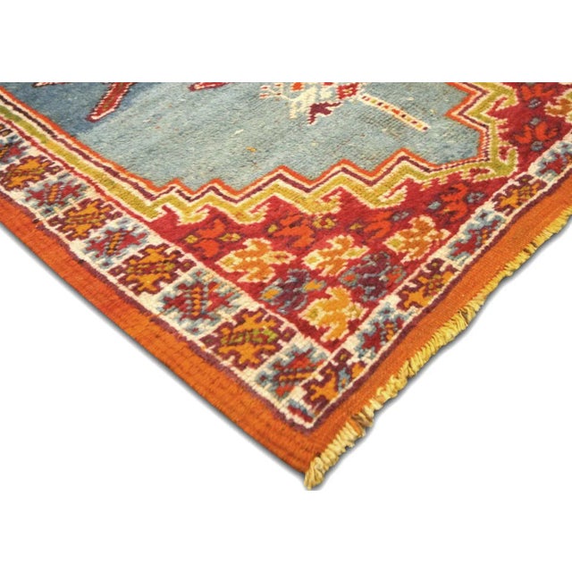 Illustration 1960s Turkish Oushak Runner For Sale - Image 3 of 7