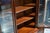 Mid Century Traditional Style Mahogany Display Curio China Cabinet by RWay For Sale - Image 12 of 14