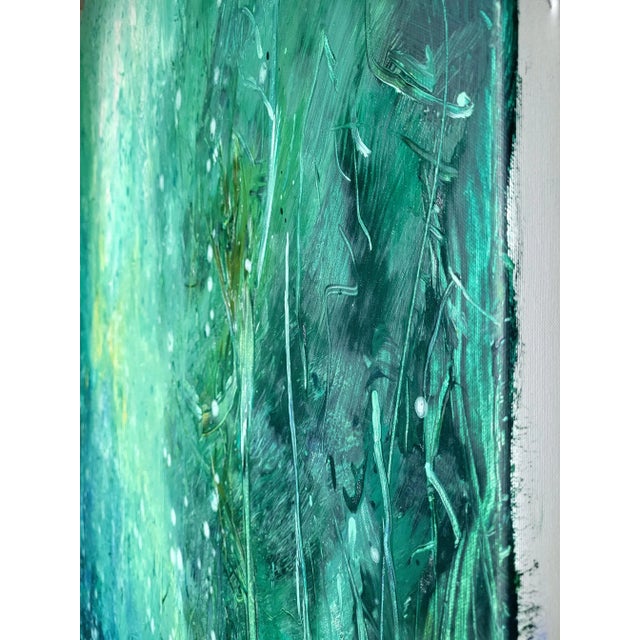 2020s Contemporary Abstract Oil on Canvas "Innocence of Propagation" by Reiner Heidorn For Sale - Image 5 of 6