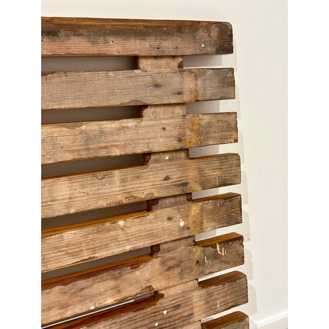 Brown Cansado Bench by Charlotte Perriand, 1954 For Sale - Image 8 of 12