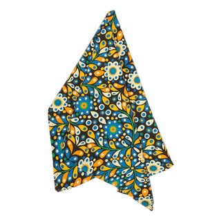 Confetti Blu in Cotton Dishtowel For Sale