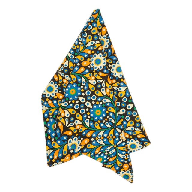 Confetti Blu in Cotton Dishtowel For Sale