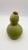 Very realistic fine stoneware from California-based artist Patricia Garrett. This 1997 gourd vase is part of her "Great...