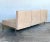 Almond Vintage Contemporary Polished Chrome Sofa For Sale - Image 8 of 12