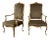 Antique Italian Arm Chairs - A Pair For Sale